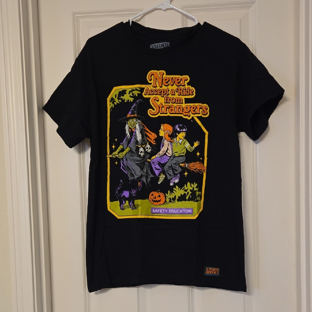 Steeleye Black Halloween Graphic Tee
